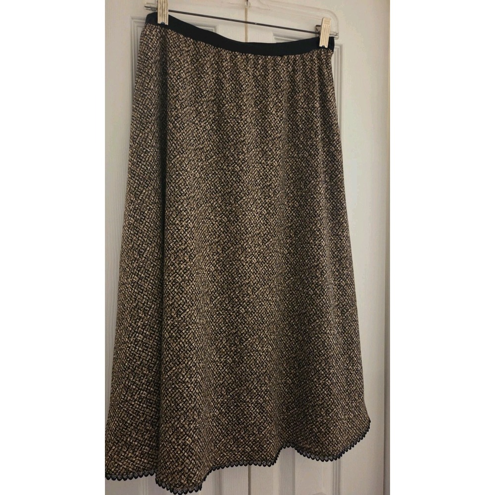 Elastic Waist Skirt Mint  Condition A Line Women's‎ SZ 16 Worthington